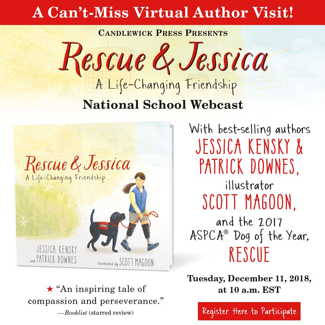 NEADS Service Dog Rescue, Jessica and Patrick Host National Schools Webcast