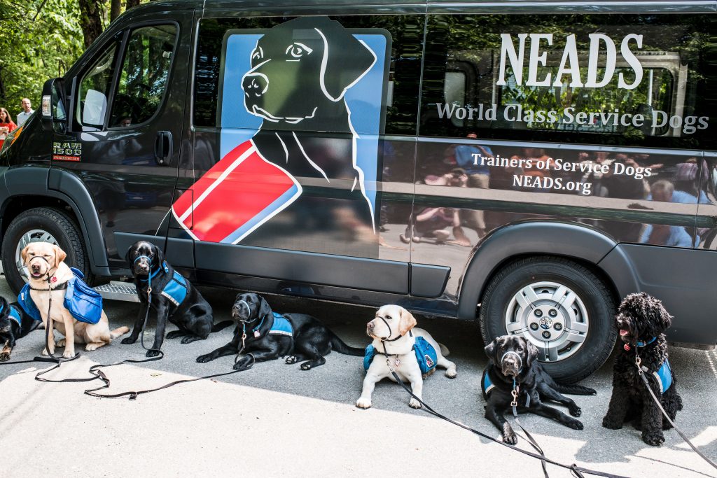 NEADS new van. (Photo: Kristin Chalmers Photography)
