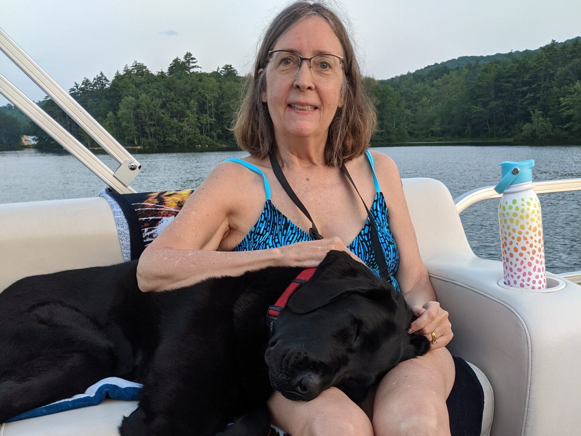 Betsy & Service Dog Simba