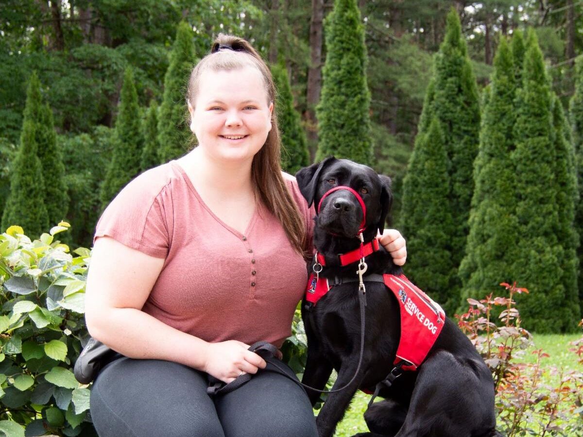 Megan & Service Dog for Hearing Misty